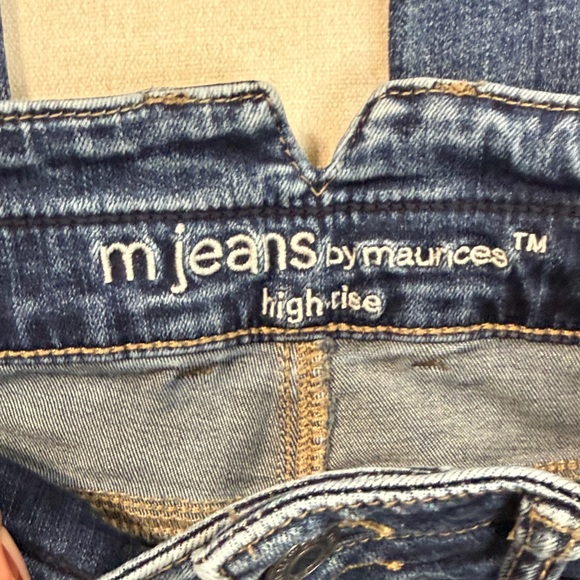 Maurices Indigo Wide Leg Jeans - Picture 3 of 8